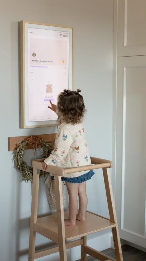 Instagram post by @thehubbardhome for Hearth Display. Caption reads: [...] organization since implementing our....