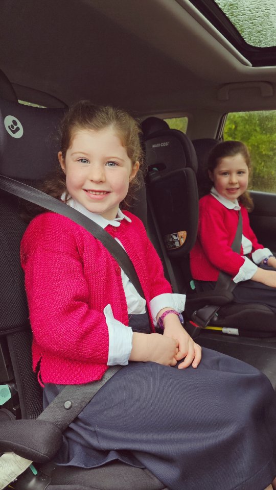 Instagram post by @anna.and.the.24.7.twins for Maxi-Cosi. Caption reads: [...] with kids can feel like chaos, but the....