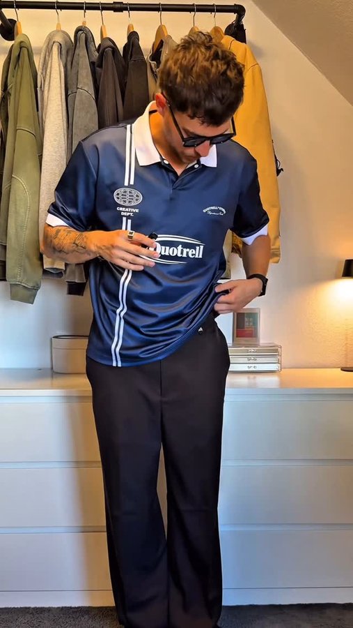 Instagram post by @chrizzfits for Quotrell. Caption reads: Lieb die combo von @quotrell 
———
Follow....