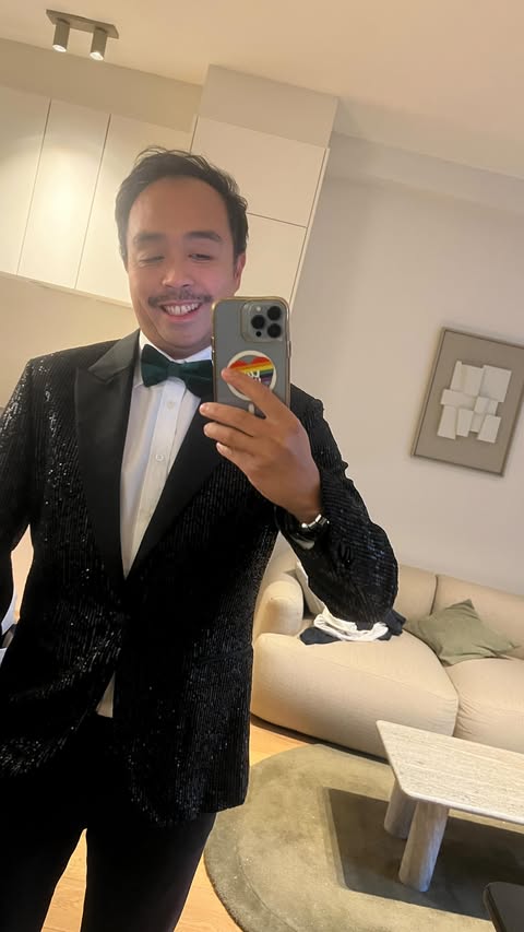 Instagram post by @tessatamin for Movember. Caption reads: POV: The end of @movember , It’s a wrap 👨🏻✂️The....