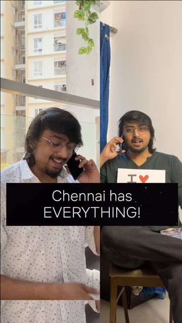 Instagram post by @or.junn for Magicbricks. Caption reads: The moral of the story is that Chennai has....