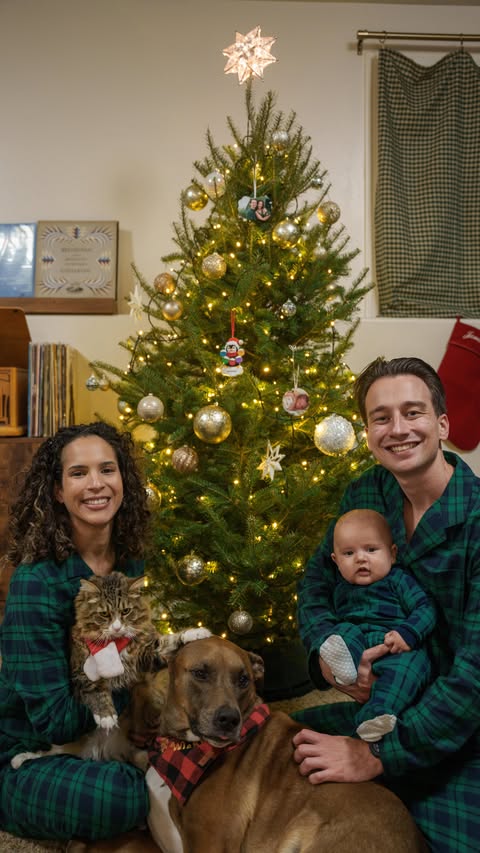 Instagram post by @iamjbreton for Personalization Mall. Caption reads: Christmas feels extra magical this year 🎄 
it’s....