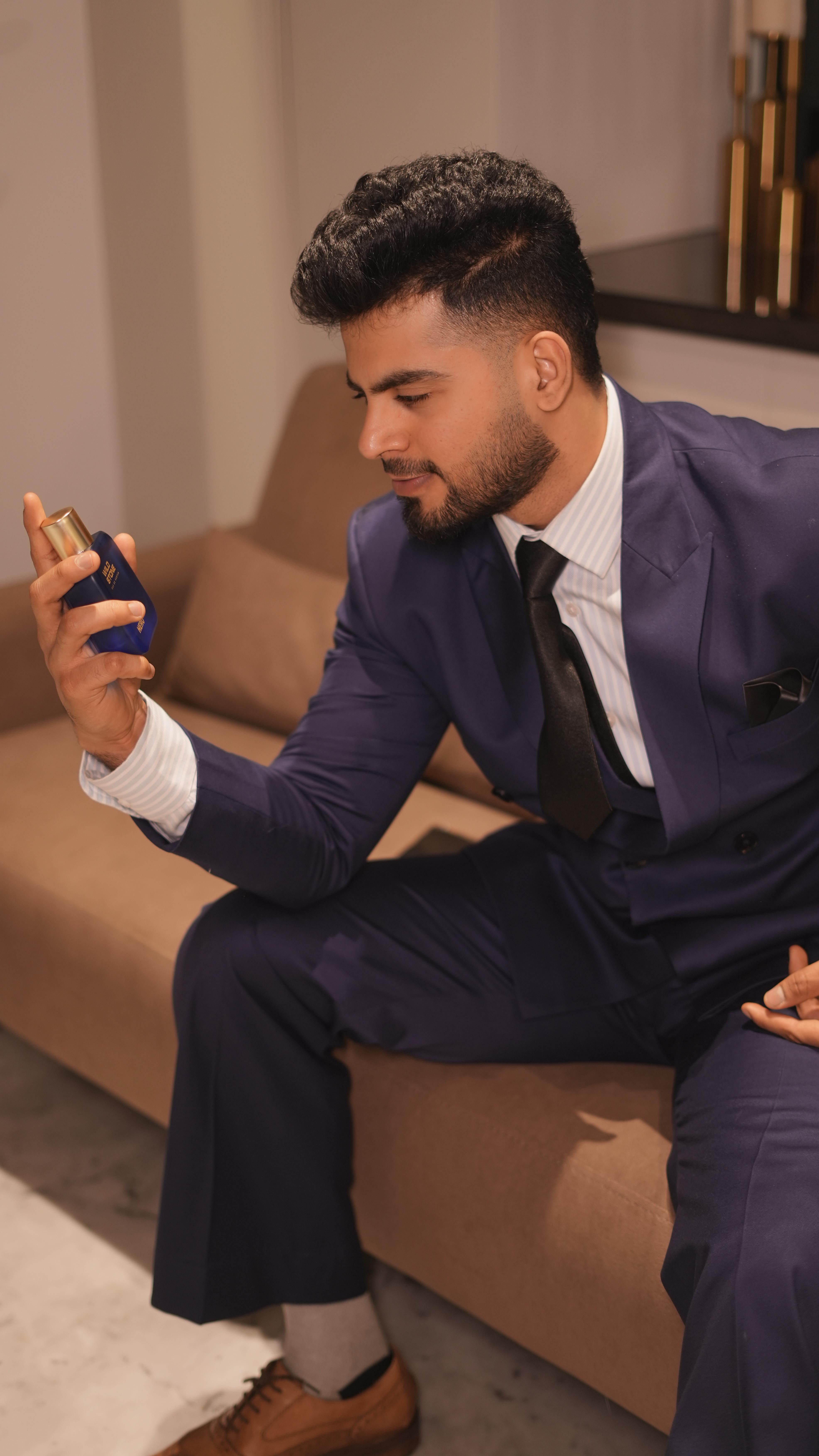 Instagram post by @mohd_salman56 for WILD STONE. Caption reads: Some walk in..others make an entrance, featuring....