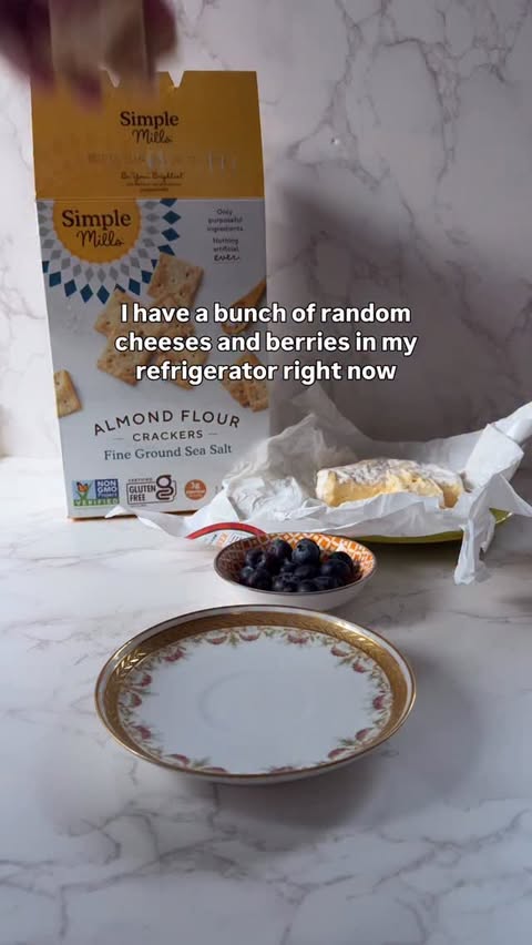 Instagram post by @whosagoodlizard for Simple Mills. Caption reads: [...] myself a little breakfast board with....