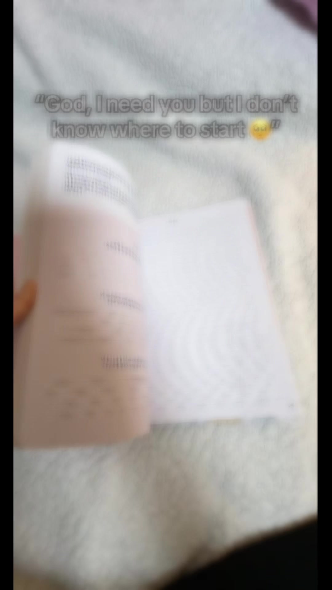 TikTok post by @cupcake_1615 for Spiral Bible. Caption reads: [...] #godsword #godsplan #christiantiktok....