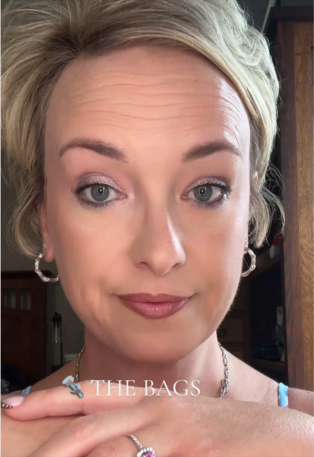 TikTok post by @koopette27619 for Peter Thomas Roth. Caption reads: [...] #eyetightener #peterthomasroth....