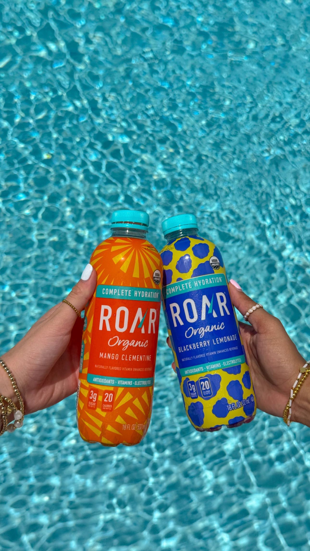 Instagram post by @jazlinmarie for ROAR Organic. Caption reads: this was SUCH a fun day!!🫶🏼 @roarorganic is now....