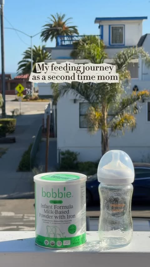 Instagram post by @emilyfowler.21 for Bobbie. Caption reads: [...] full formula feeding, and finding @bobbie....