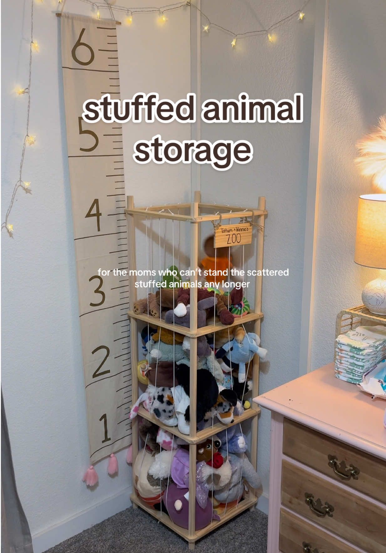 TikTok post by an influencer for NicNom. Caption reads: [...] the hanging corner nets! @NicNom....
