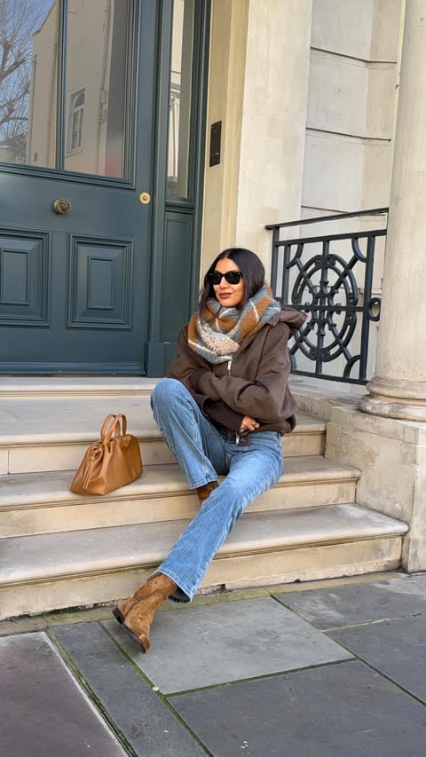 Instagram post by @tijanserena for Marks and Spencer. Caption reads: Can you believe this full look is @marksandspencer....