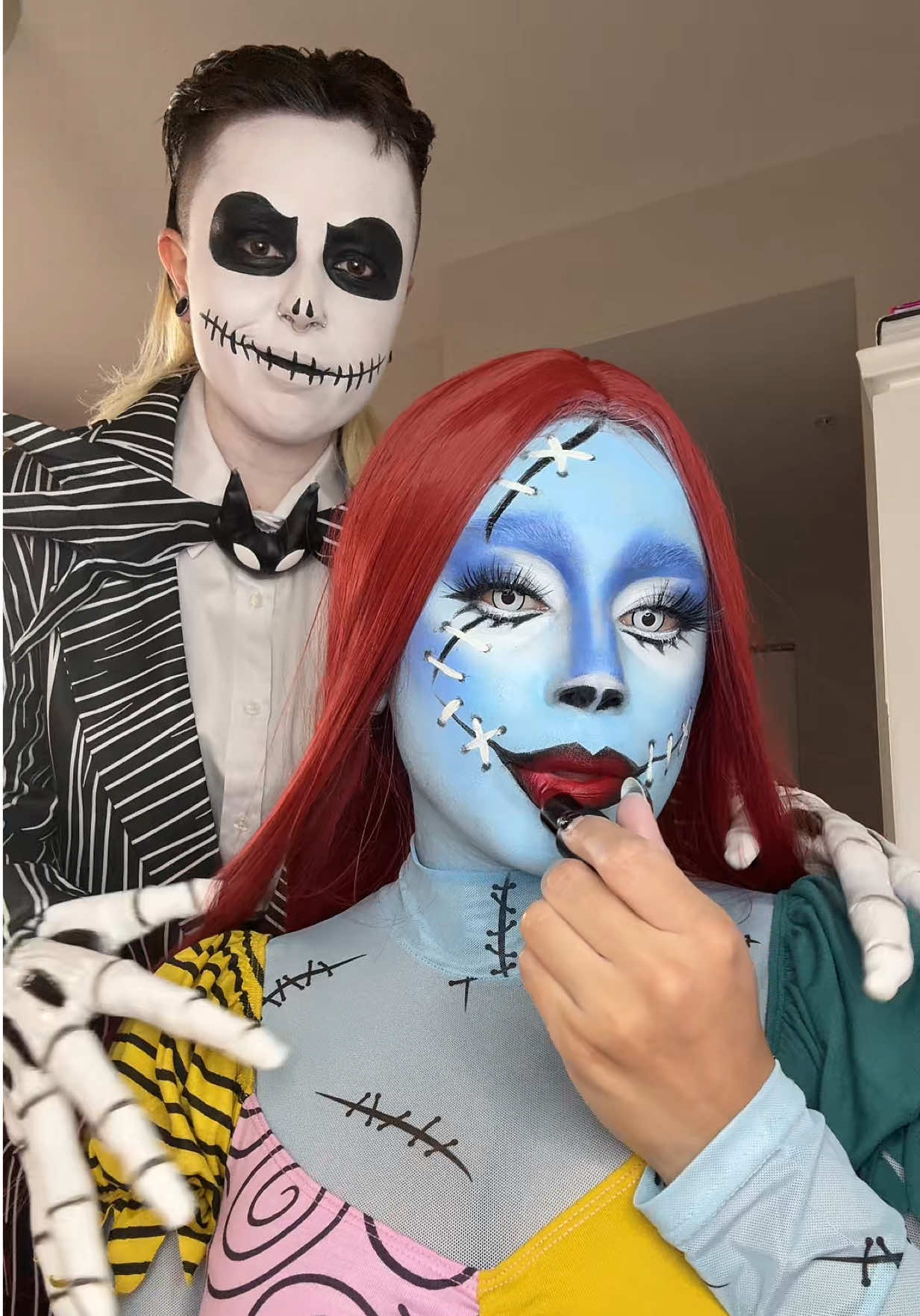 TikTok post by @pinkpixieprincess for Dolls Kill. Caption reads: [...] until we do it 🎃☠️🎄@kenz @Dolls Kill....
