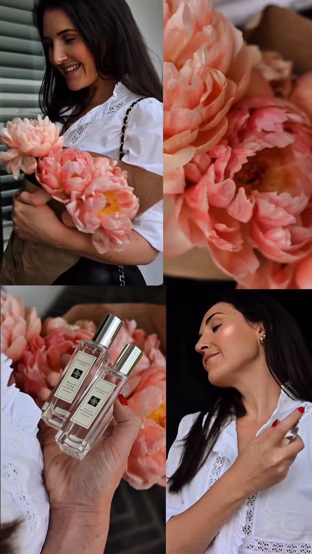 Instagram post by @kissblushandtell for Jo Malone London. Caption reads: Discover Jo Malone London and their endless....