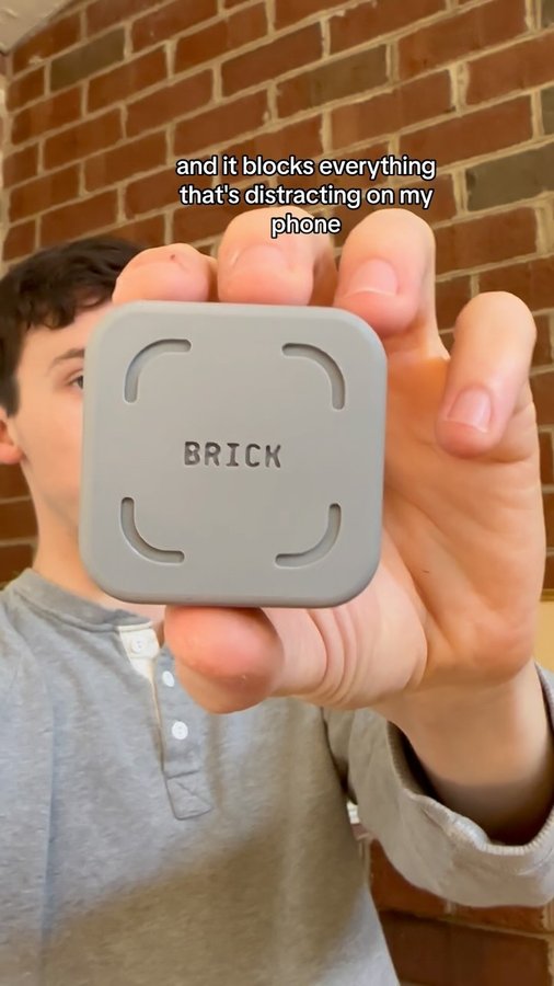 Instagram post by @williampdozier for Brick. Caption reads: [...] most useful object I own. It’s called a....