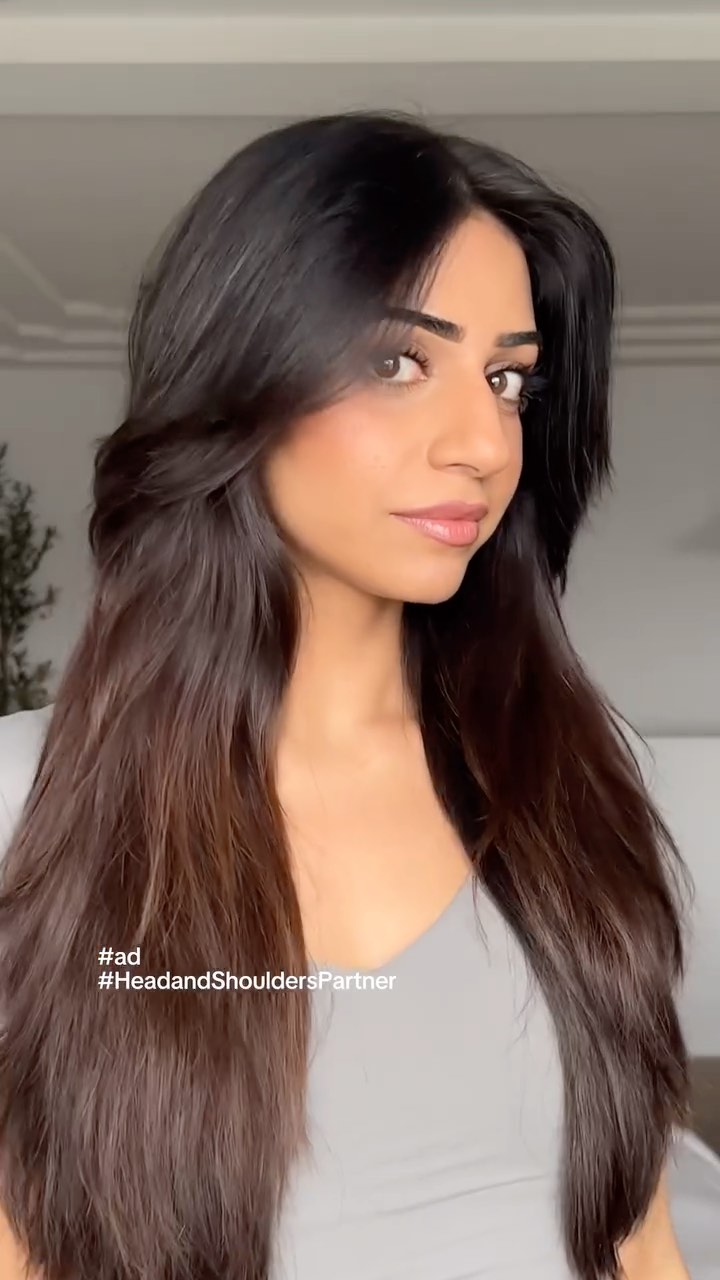 Instagram post by @pryaathwal for Head&Shoulders. Caption reads: #ad #HeadandShouldersPartner My scalp has never....