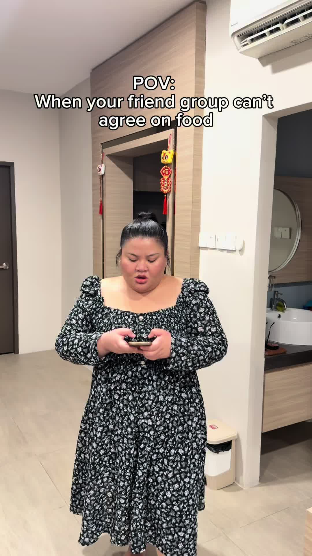 TikTok post by @elyshiaabegail for Foodpanda. Caption reads: [...] drama time order makanan? Takpa, foodpanda....