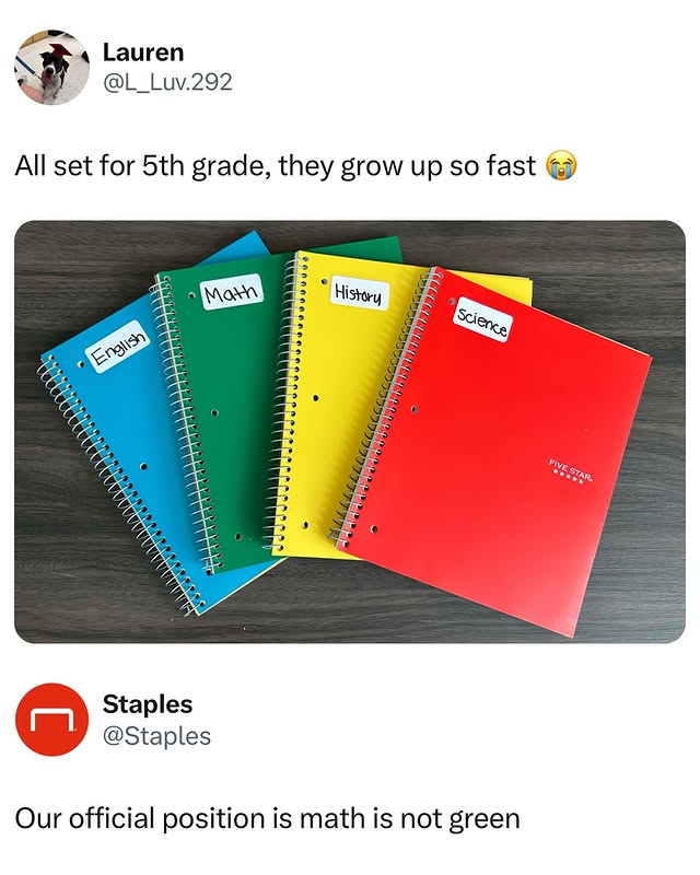 Instagram post by @kalesalad for Staples. Caption reads: [...] not be taking questions at this time.....