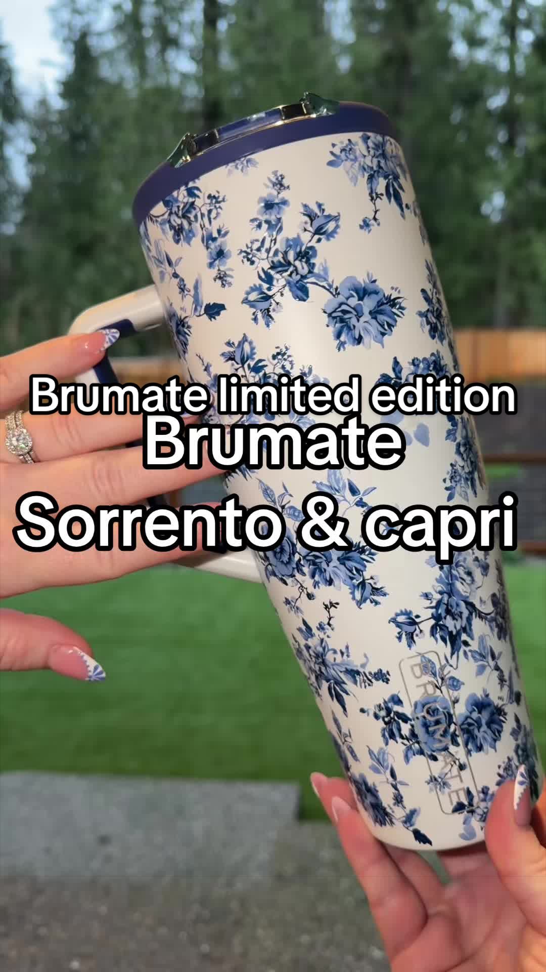 TikTok post by @savannah.smiles.always for BruMate. Caption reads: [...] available in multiple styles! #brumate....