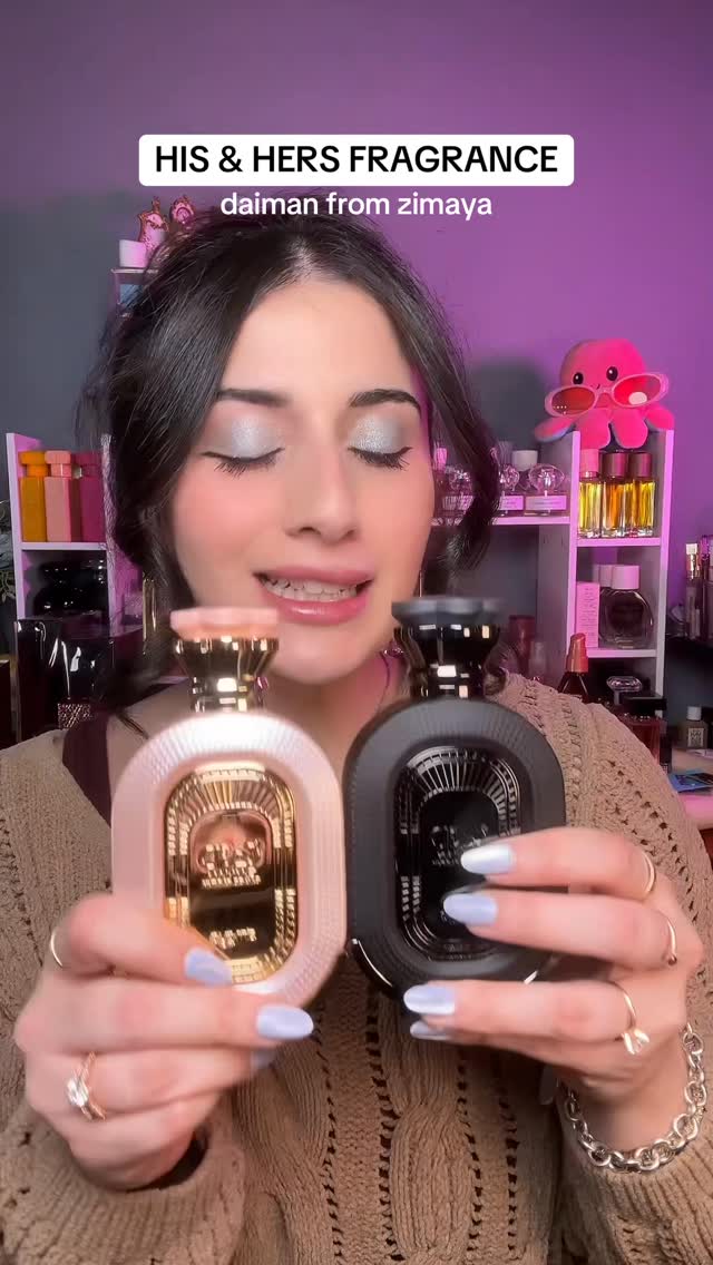 Instagram post by an influencer for Zimaya Perfumes. Caption reads: DAIMAN EDEN & ECLIPSE BY ZIMAYA #sponsored #zimaya.