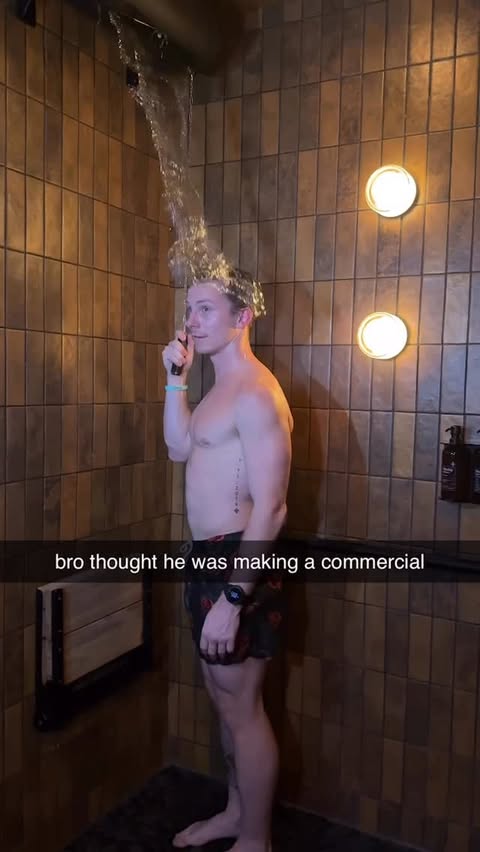 Instagram post by @brandonshamy for Athletic Brewing. Caption reads: New Year’s resolutions are always funny to me, and....