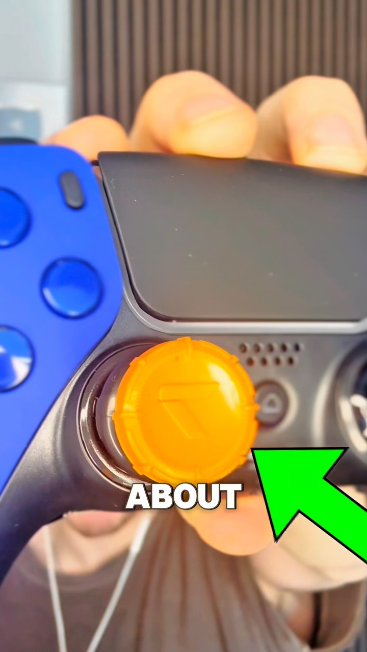 Instagram post by @ytlukeyy for KontrolFreek. Caption reads: This One Accessory Completely Changes my Aim! #cod....