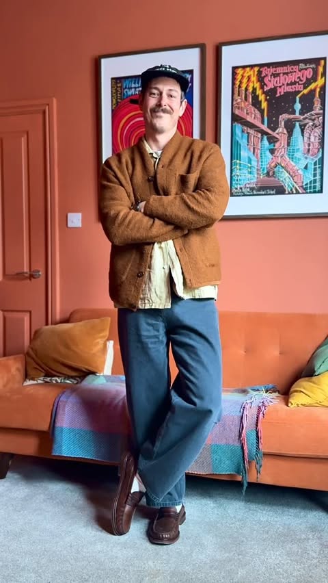 Instagram post by @wears_oli for Proper Cloth. Caption reads: [...] with a cream textured shirt* from....