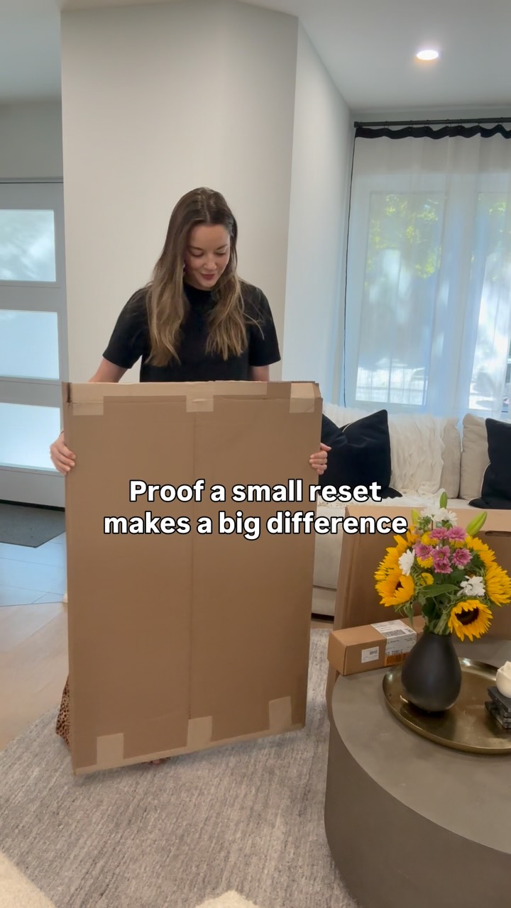 Instagram post by @joannamariefit for Poster Store. Caption reads: Back-to-school isn’t only about new routines for....