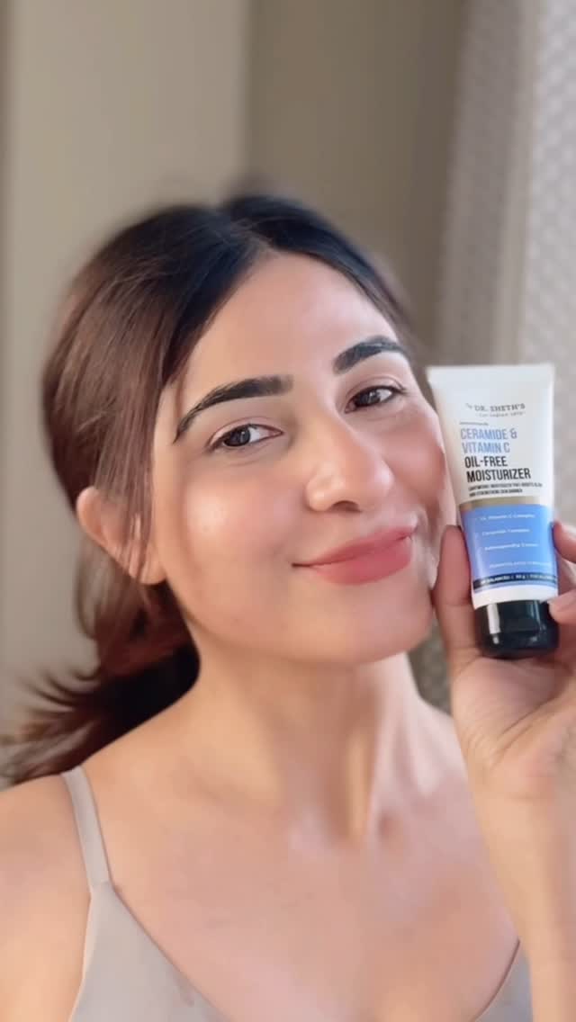 Instagram post by @shivani__kapoor for Dr Sheths. Caption reads: Summer glow calls for a Ceramide & Vitamin C....