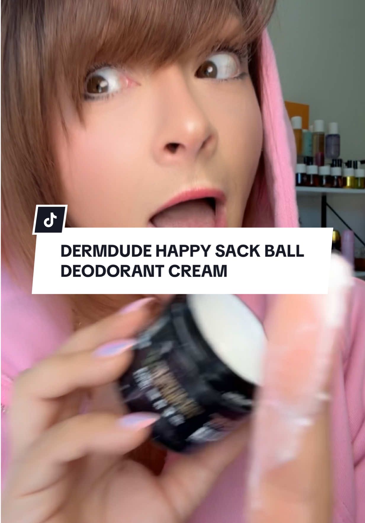 TikTok post by @ablondegirlsambition for Derm Dude. Caption reads: [...] #bodycare #tiktokshopcreatorpicks @Derm Dude....