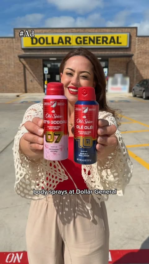 Instagram post by @couponing4beginnersig for Old Spice. Caption reads: #ad Go score @oldspice MLS Body Sprays....