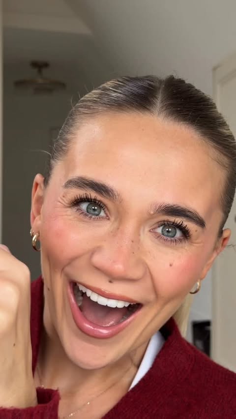 Instagram post by @hattiebourn for L'Oréal Paris. Caption reads: AD In the 2016 we had Telescopic and in 2026 we....