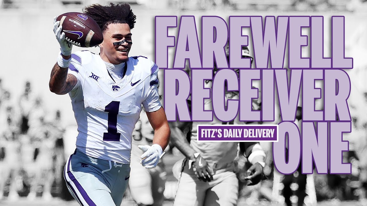 YouTube post by @GoPowercat for Coldest. Caption reads: Kansas State receiver Jayce Brown heads into the....