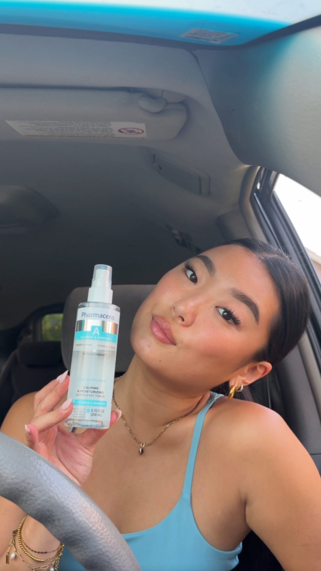 Instagram post by @bethany.wer for Pharmaceris. Caption reads: Do not sleep on @pharmacerisusa!!! I love their....