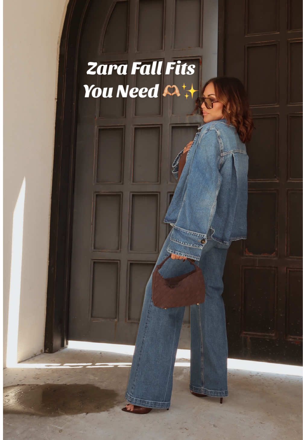 TikTok post by @lexietucker_ for ZARA. Caption reads: Zara just understood the assignment [...].