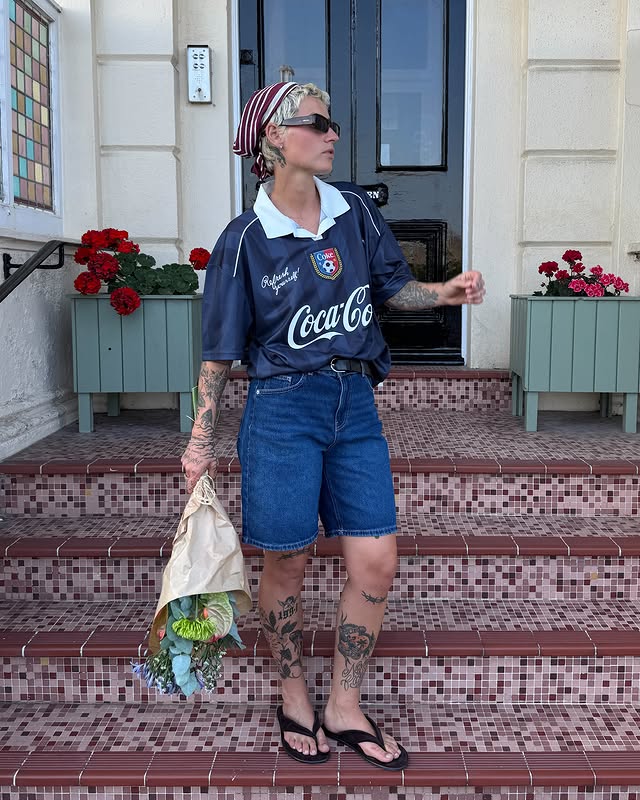 Instagram post by @robyngunn for Tu Clothing. Caption reads: [...] important match needs a good outfit....