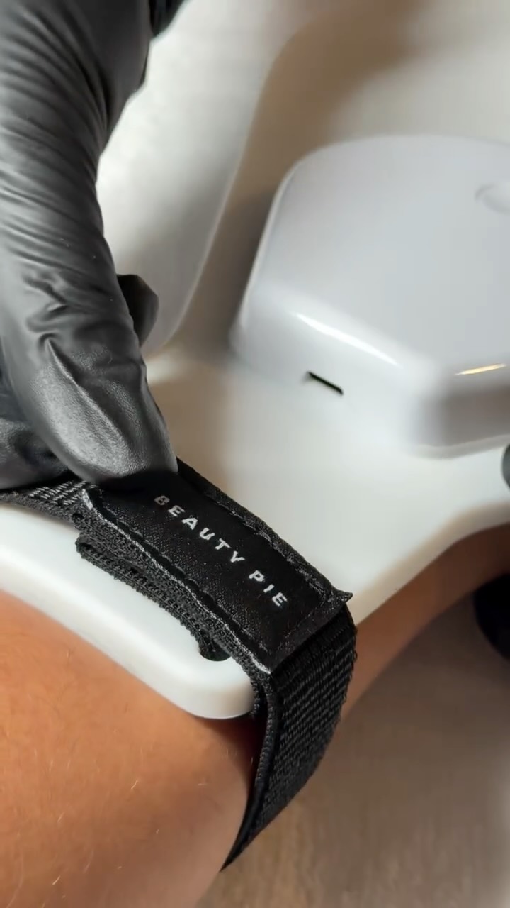 Instagram post by @paintedbyjools for BEAUTY PIE. Caption reads: #AD Why should your face get all the attention,....