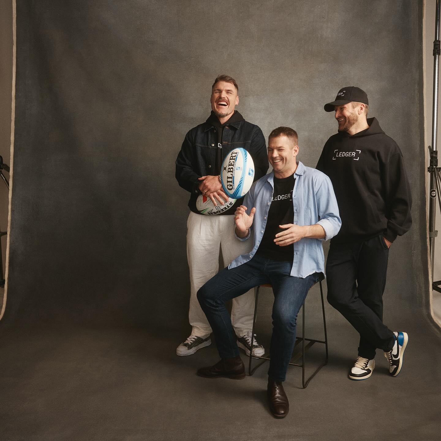 Instagram post by @drew_mitchell for Ledger. Caption reads: Introducing our Australian Ledger Ambassadors:....