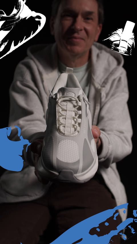 Instagram post by @stevensmith for HEYDUDE. Caption reads: The Ultimate Dad shoe is here....the HEYDUDE....