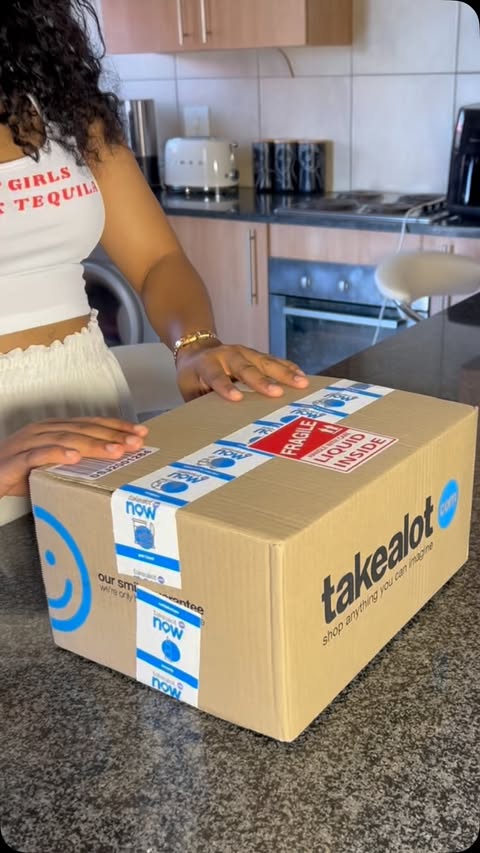 Instagram post by @karabii_truue for takealot.com. Caption reads: [...] that turns moments into memories....