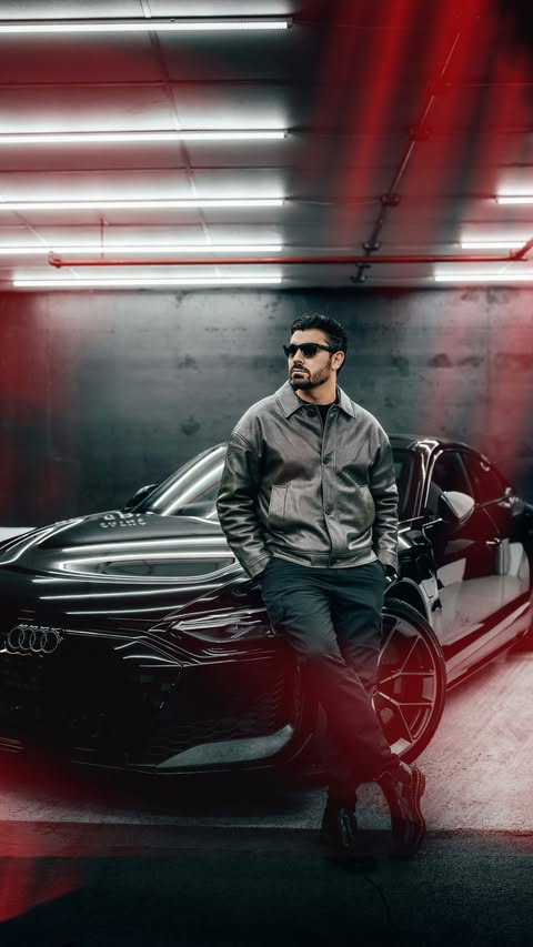 Instagram post by an influencer for Audi Canada. Caption reads: [...] and share this journey with @AudiCanada.....