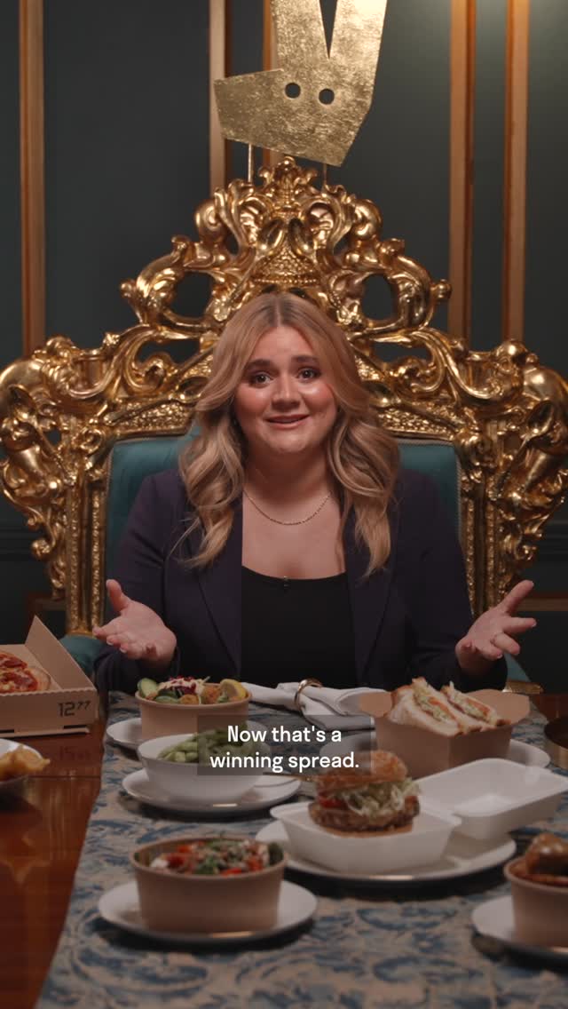Instagram post by @tillyramsay for Deliveroo. Caption reads: I’m officially a JUDGE for the 2025 @deliveroo....