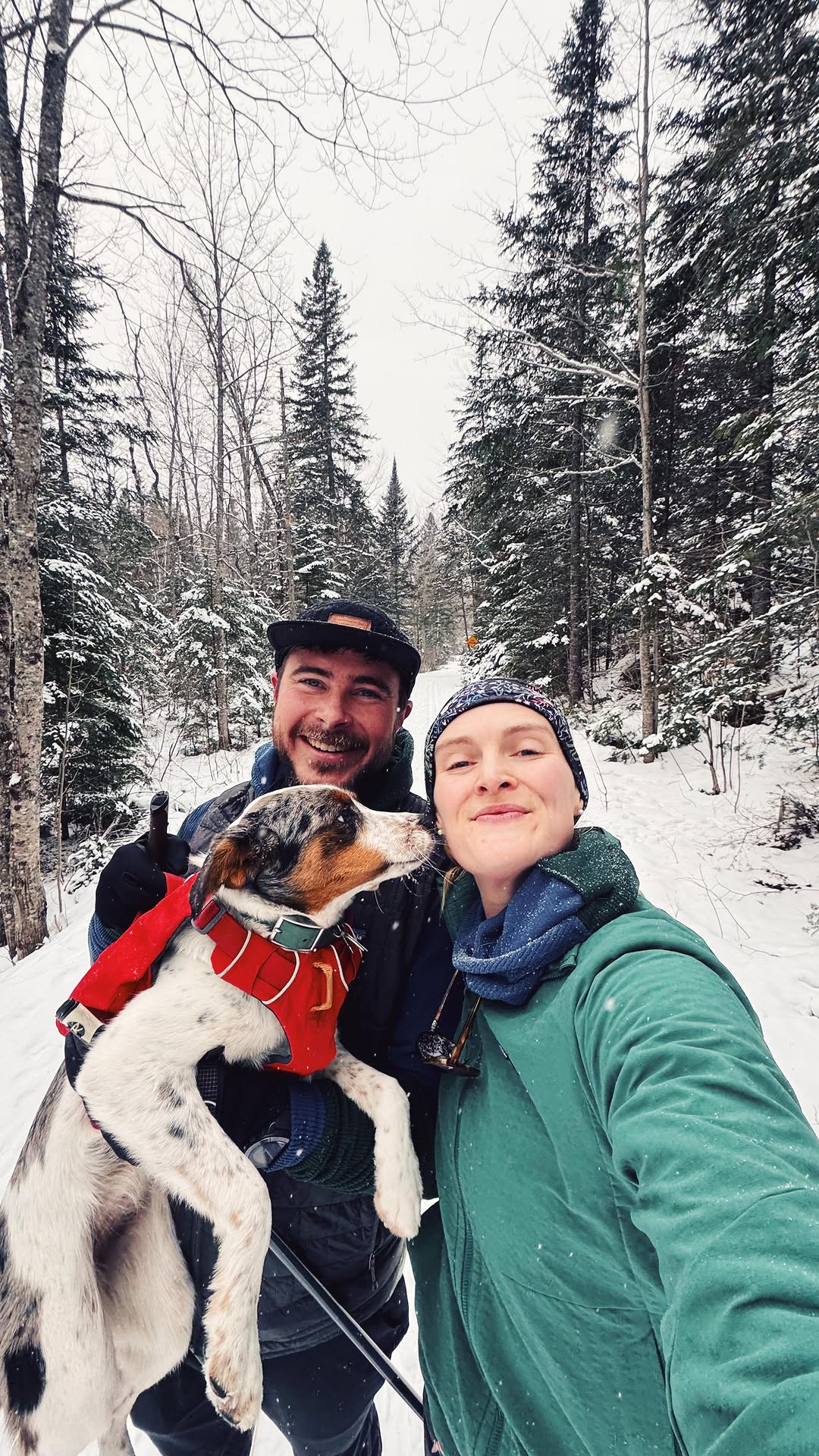 Instagram post by @mainetheway for Visit Maine. Caption reads: There’s nothing quite like the first ski of the....