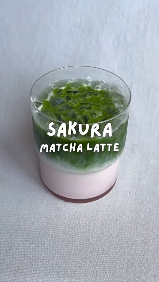 Instagram post by @ispillice for Maestri House. Caption reads: SAKURA matcha latte 🌸

finally!!! I’ve been....