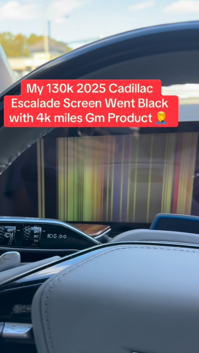 Instagram post by @_mustangmark for Cadillac. Caption reads: Come On @cadillac… 

#cadillac #recall #fy #trend....