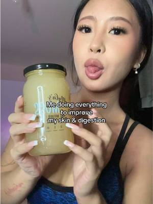 TikTok post by @candy.y819 for Myla's Moss. Caption reads: @MYLASMOSS work your magic 🪄 #SeaMossBenefits....