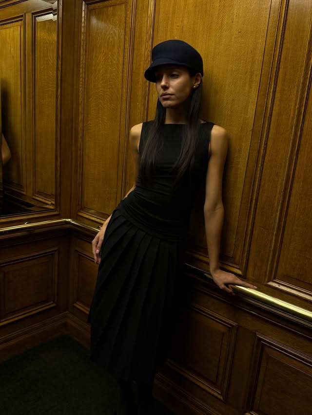 Instagram post by an influencer for Dior Beauty. Caption reads: [...] waiting for the elevator *@diorbeauty....