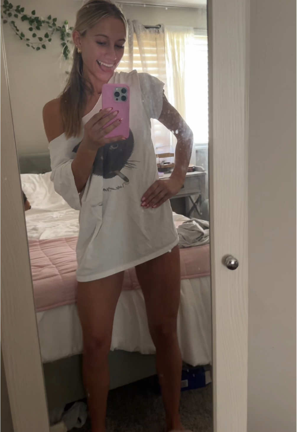 TikTok post by @hayliftz for ORNARTO. Caption reads: @ORNARTO US thank u for the cutest phone case....