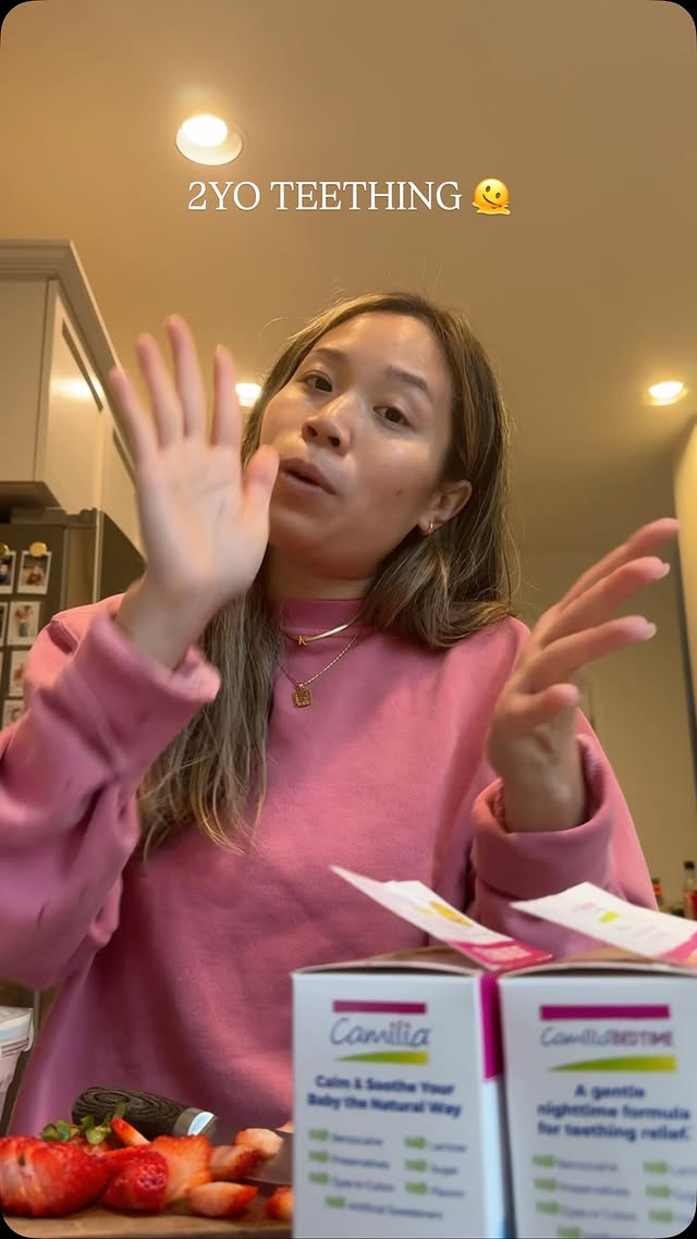 Instagram post by @ustheremingtons for BoironUSA. Caption reads: Question for my fellow parents: when did your....