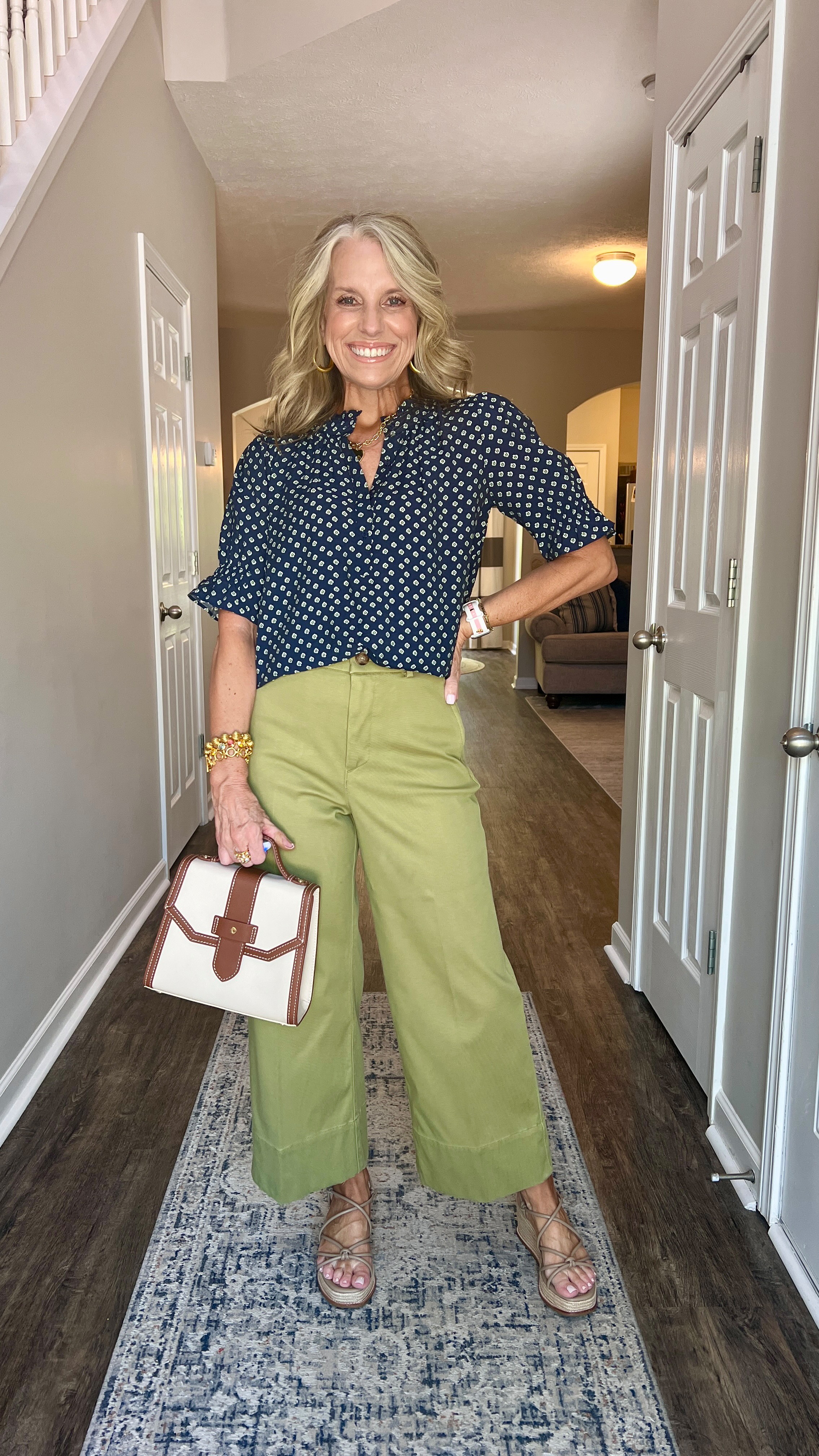 Instagram post by @coasttocoast2 for SPANX. Caption reads: [...] at the perfect time. These @spanx cropped,....