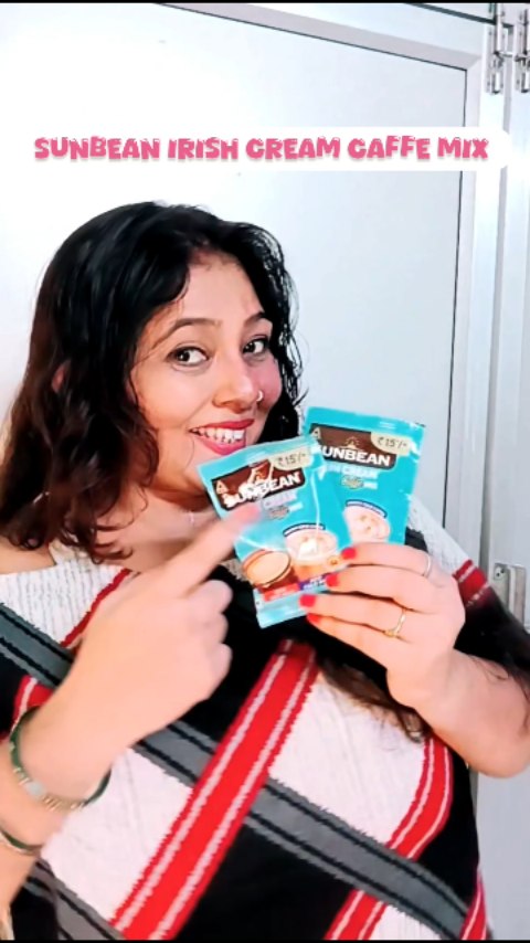 Instagram post by @dewashree24 for Sunbean Coffee. Caption reads: [...] #AD #coffeebean #coffee #sunbean....