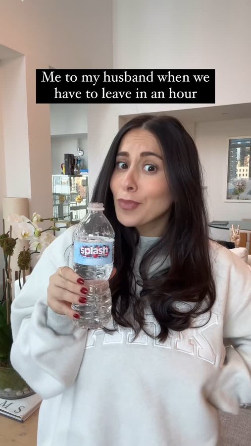 Instagram post by @girlwithnojob for Splash Refresher. Caption reads: At least I have my @splashrefresher to keep me....